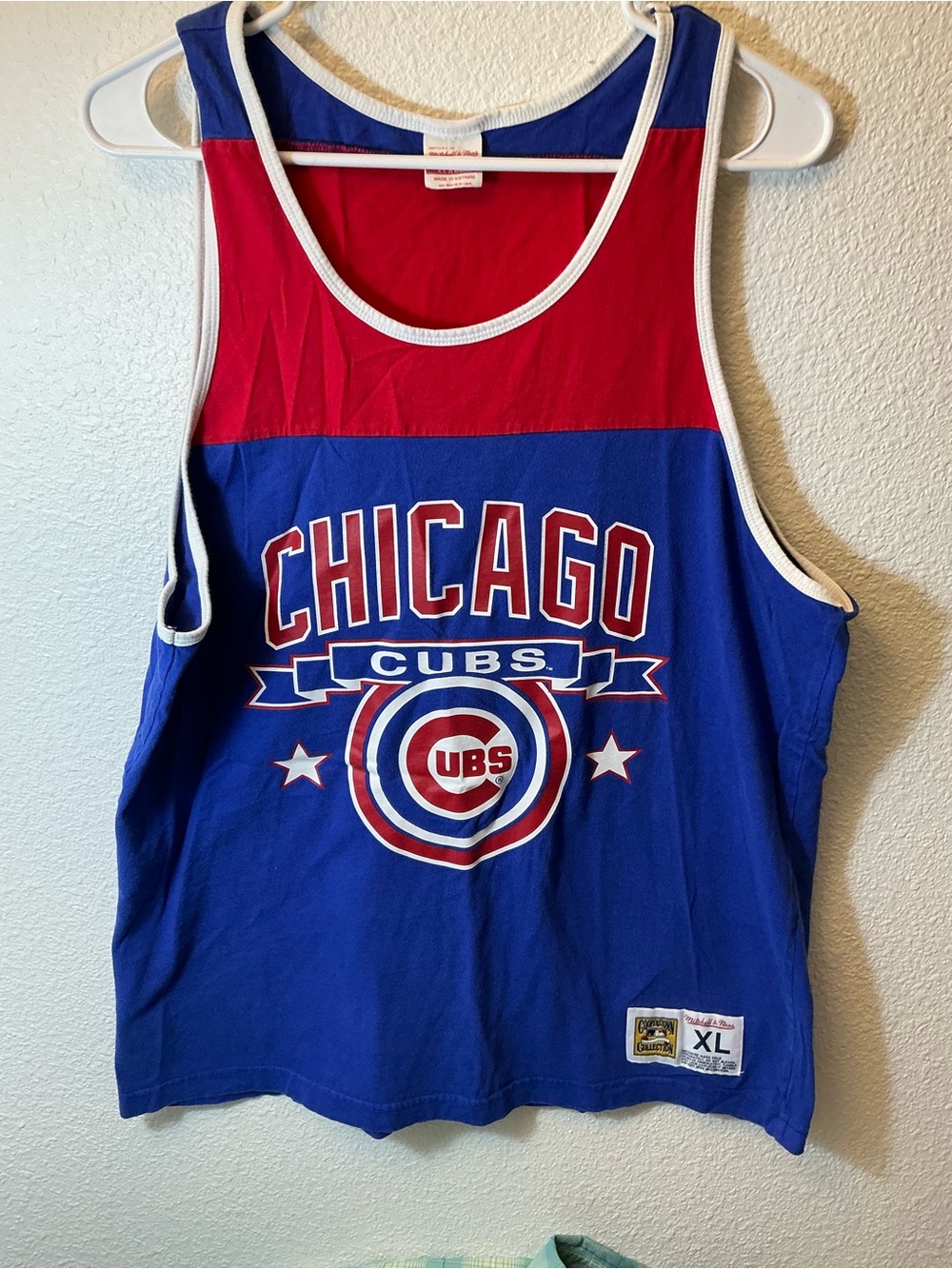 Mitchell & Ness Chicago Cubs Cooperstown Collection Tank Jersey XL Retro MLB